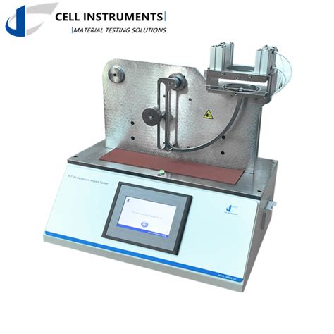 Film Pendulum Impact Tester solution|pendulum hit with a hammer.